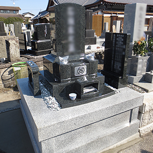 和洋型墓石